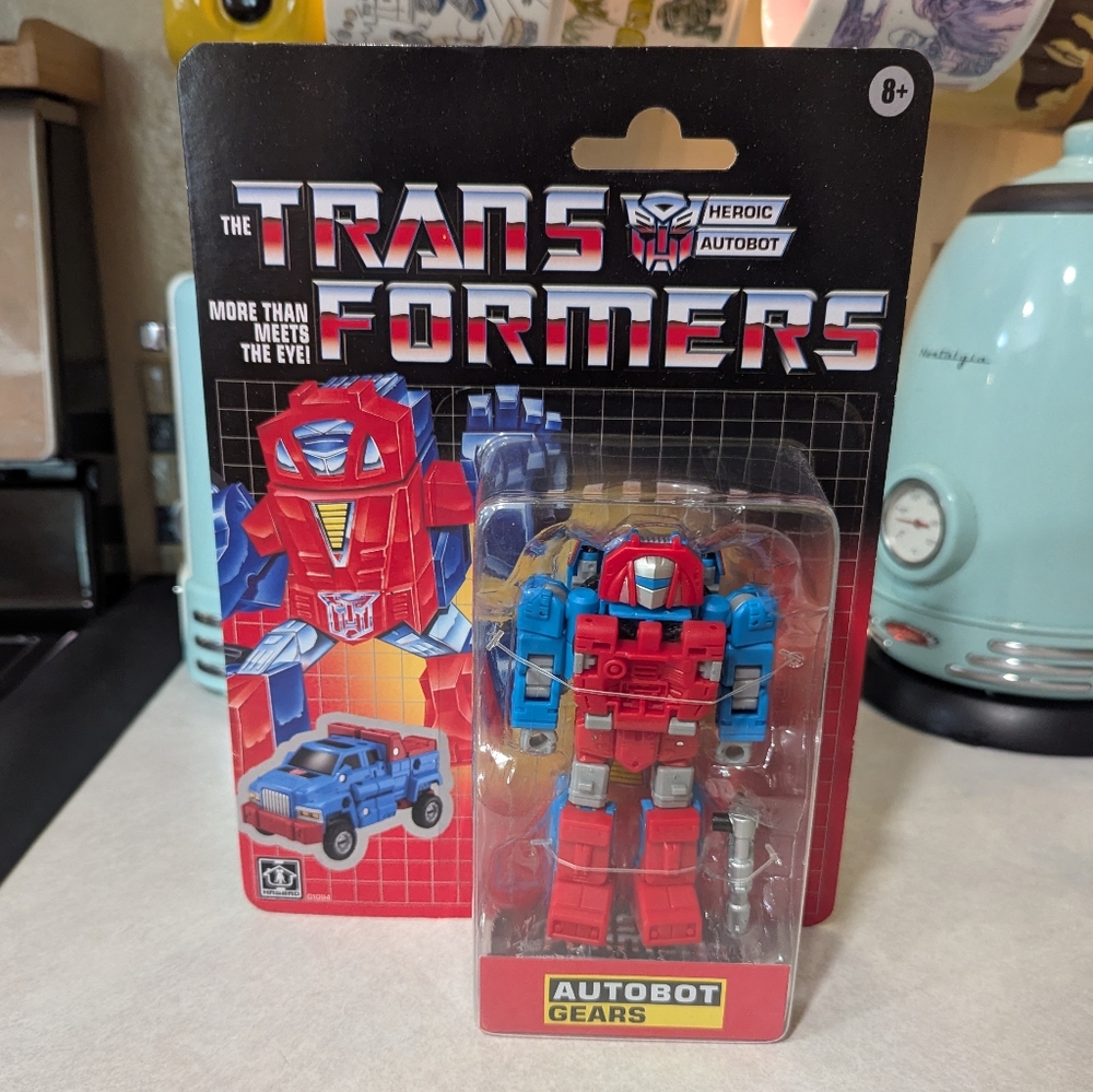 Hasbro Transformers Retro Vintage G1 Autobot Gears